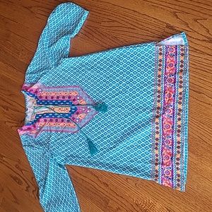 Feitong Colorful BoHo Women's Medium Swimsuit Cover-Up